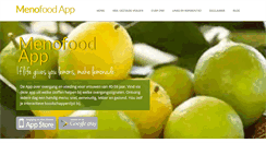 Desktop Screenshot of menofood.com